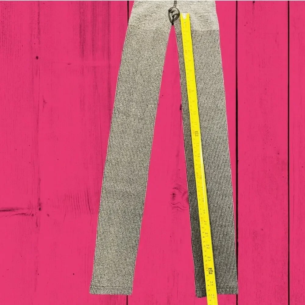 Super Thick Warm Fleece Lined Leggings Size Kids Large / XL Cold Weather Preppy
